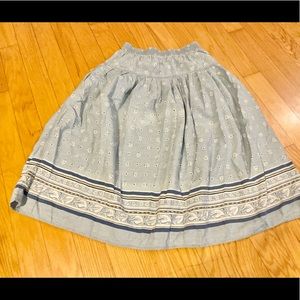LizWear Petites Vintage Paisley Skirt